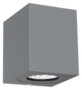 Nordlux - LED Външно стенно осветително тяло CANTO 2xLED/5W/230V IP44 сиво