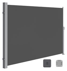Странична тента Songmics Сива 180x350 см