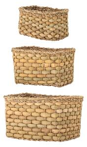 Кошници в комплект от 3 бр. от морска трева 26x16x16 cm Ramon – Bloomingville