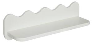 Рафт за стена atmosphera Salina, MDF, Бял, 53 см