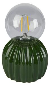 Настолна LED лампа atmosphera Cactos, Доломит, Зелена, 15 cm