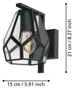 Eglo 43645 - Аплик MARDYKE 1xE27/40W/230V