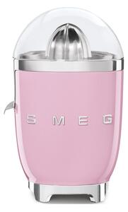 Електрическа цитрус преса Smeg CJF11PKEU, 70 W, Антикапкова система, Противоплъзгаща се основа, Розов
