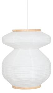 Висяща лампа atmosphera Nika, Хартия, Бяла, 45 cm