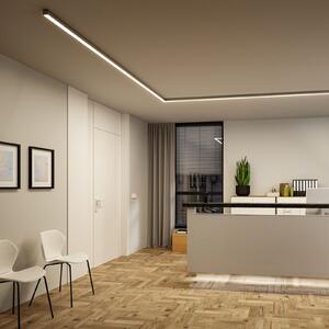 Paulmann LED лента Linion, хром, 100 cm, 3000 K, Затъмняване, Металик, Дневна/трапезария, Алуминий, Модерен