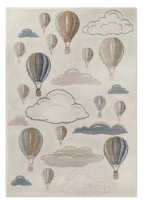 Кремав детски килим 120x170 cm Hot Air Balloon – Hanse Home