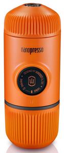 Преносима еспресо машина Wacaco Nanopresso Orange Patrol, 18bar, 80 мл, За мляно кафе, Без необходимост от зареждане и батерии, Оранжев