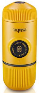 Преносима еспресо машина Wacaco Nanopresso Yellow Patrol, 18bar, 80 мл, За мляно кафе, Без необходимост от зареждане и батерии, Жълт