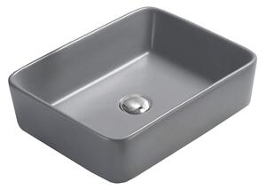 Mexen Catia надплотна мивка 48 x 37 см, светлосива мат - 21314861