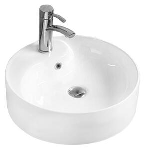 Mexen Lila мивка върху плота 46 x 46 см, бяла - 21824600