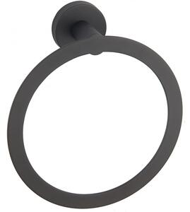Mexen Tiber закачалка за кърпа, черна - 7050532-70