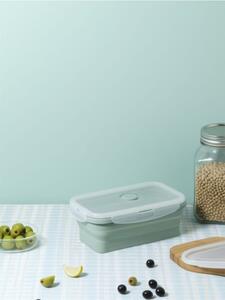 Sinsay - Сгъваем контейнер за храна - бледозелено