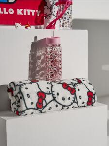 Sinsay - Одеяло с принт Hello Kitty - бял