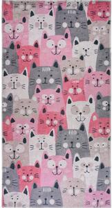 Розов детски килим 120x180 cm Silly Cats – Vitaus