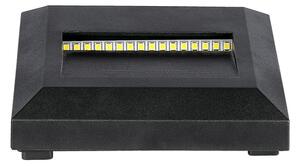 LED Екстериорна лампа за стълбище LED/2W/230V IP65 4000K черна