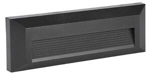 LED Екстериорна лампа за стълбище LED/3W/230V IP65 4000K черна