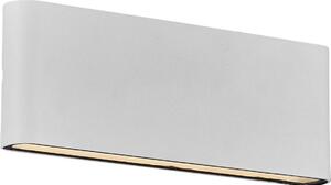 Nordlux - LED външно стенно осветително тяло KINVER LED/10W/230V IP54 бяло