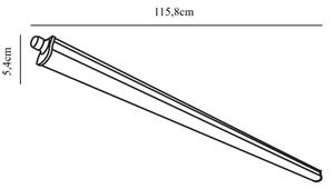 Nordlux - LED техническо осветително тяло WESTPORT LED/39W/230V 4000K IP65