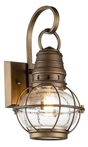 Kichler KL-BRIDGEPOINT-S-NBR - Външно осветително тяло BRIDGEPOINT 1xE27/60W/230V IP44