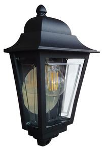 Elstead DECO-LANE7-BLACK -Външно стенно осветително тяло DECO LANE 1xE27/60W/230V IP44