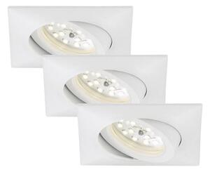 Briloner 7210-036 - К-кт 3x LED Лампа за окачен таван ATTACH LED/5W/230V IP23 бял