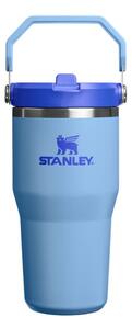 Син термос от неръждаема стомана 600 ml IceFlow™ Flip Straw 2.0 Tumbler Blue Sky – Stanley