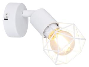 Globo 54802W-1 - Стенен прожектор, луна XARA 1xE14/40W/230V