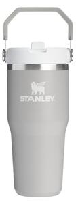 Светлосив термос от неръждаема стомана 410 ml IceFlow™ Flip Straw 2.0 Tumbler Ash – Stanley