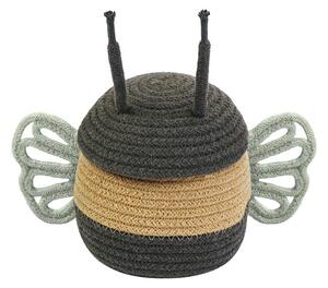 Текстилна детска кошница за играчки ø 15x15 cm Baby Bee – Lorena Canals