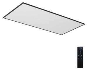 Brilagi - димируемо таванно LED осветително тяло SLIMFRAME LED/80W/230V 120x60 cm черно + дистанционно управление