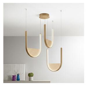 Ondaluce - LED димируем полилей на кабел LOTUS LED/70W/230V златист
