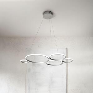 Ondaluce - димируем LED полилей на кабел POIS LED/60W/230V сребрист