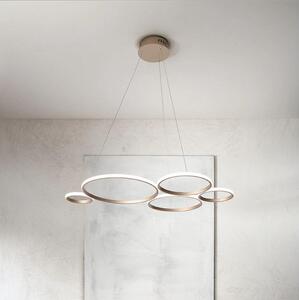 Ondaluce - димируем LED полилей на кабел POIS LED/60W/230V златист