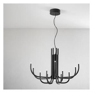 Ondaluce - Димируем LED полилей на кабел NOUVEAU LED/35W/230V Ø 78 см черен