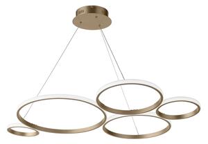 Ondaluce - димируем LED полилей на кабел POIS LED/60W/230V златист