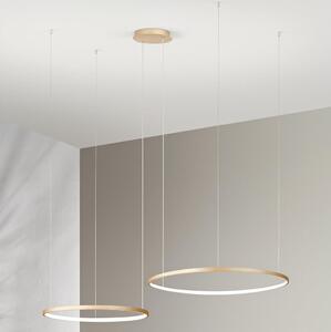 Ondaluce - LED димируем полилей на кабел SOEL LED/28W/230V + LED/38W в златист цвят