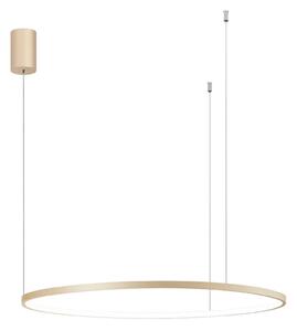 Ondaluce - LED димируем полилей на кабел SOEL LED/38W/230V Ø 80 cm златист