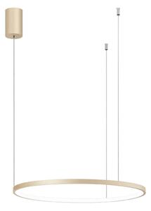 Ondaluce - LED димируем полилей на кабел SOEL LED/28W/230V Ø 60 см златен