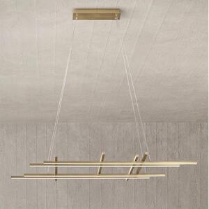 Ondaluce - LED полилей с възможност за димиране на кабел MOVIDA LED/114W/230V златен