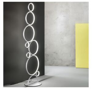 Ondaluce - LED димируема подова лампа POIS LED/52W/230V 160 cm сребриста