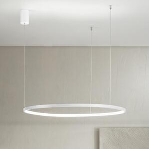 Ondaluce - Димируем LED полилей на кабел SOEL LED/38W/230V Ø 80 cm бял