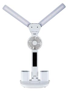 Rabalux 74030 - Димируема LED настолна лампа с вентилатор NOVILO LED/7W/5V