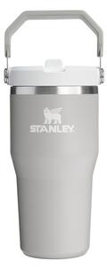 Светлосив термос от неръждаема стомана 600 ml IceFlow™ Flip Straw 2.0 Tumbler Ash – Stanley