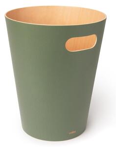 Зелено офис кошче за боклук 7,5 l Woodrow – Umbra