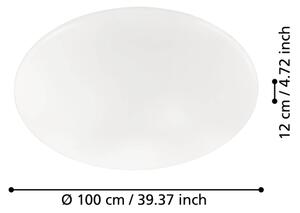 Eglo 97528 - LED регулируемо таванно осветление GIRON LED/80W/230V с DO