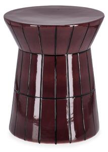 Бордо керамична кръгла масичка за кафе ø 38 cm Abbes – Bizzotto