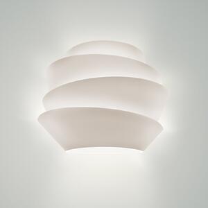 Foscarini Le Soleil стенна лампа R7s, бяла, Затъмняване, Бял, Дневна/трапезария, Пластмаса, Дизайн