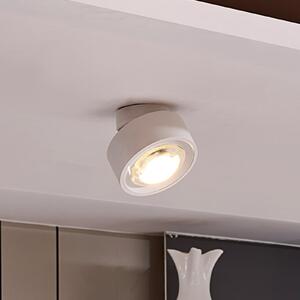 Arcchio LED лампа за таван Rotari, 1 лампа, бяла, подвижна, Затъмняване, Бял, Дневна/трапезария, Метал, Модерен