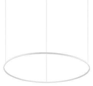 Ideallux Ideal Lux LED лампа за окачване Oracle Slim white 3,000 K Ø 150 cm, Бял, Дневна/трапезария, Метал, Модерен