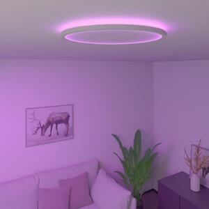 Calex Осветително тяло за таван Smart Halo LED, Ø 40 cm, Затъмняване, Бял, Дневна/трапезария, Пластмаса, Модерен